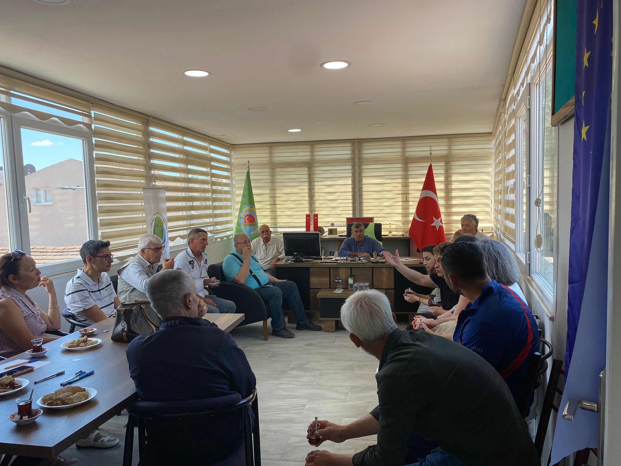 Urla Ziraat Odası ziyareti